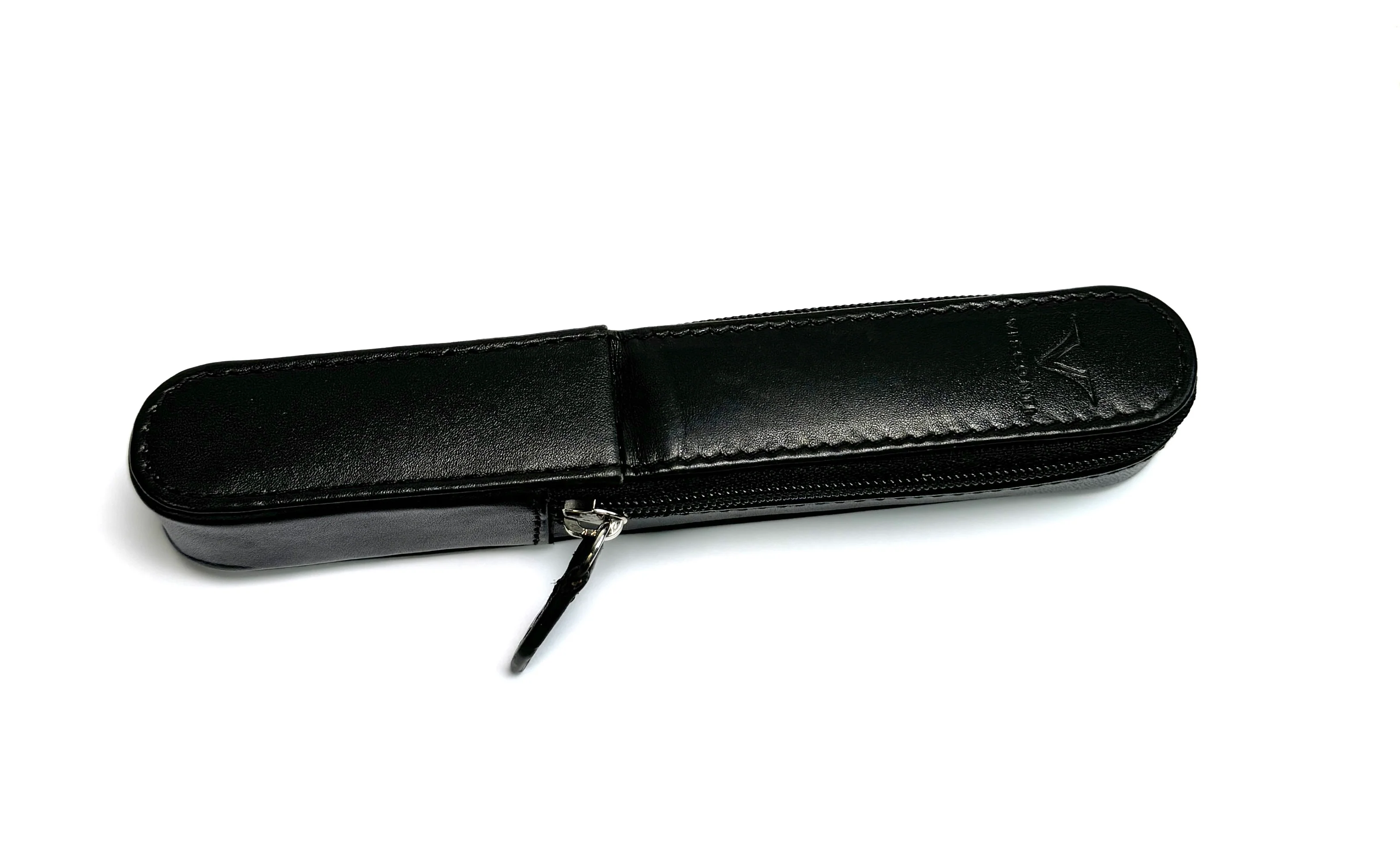 Visconti Leather Pen Pouch Black for 1 Pen