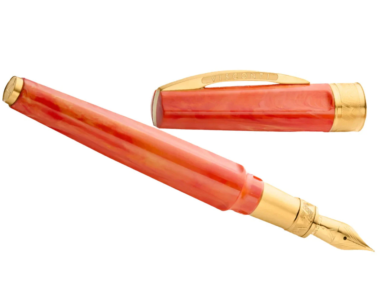 Visconti Mirage Mythos Demeter, Orange Fountain Pen
