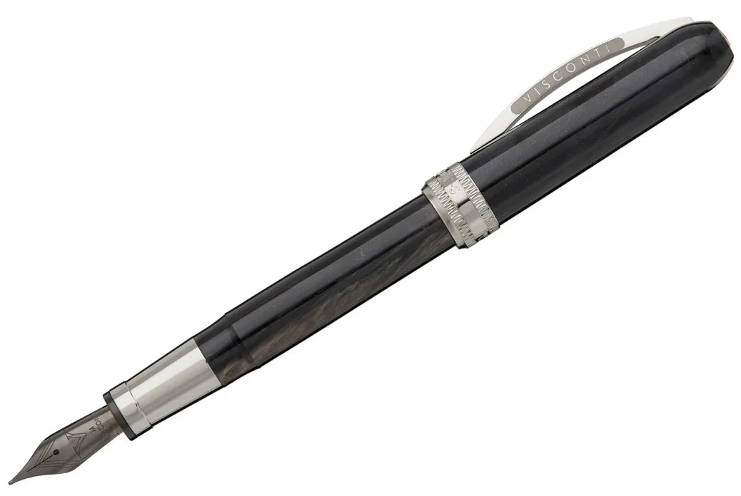Visconti Rembrandt S Black Steel Fountain Pen