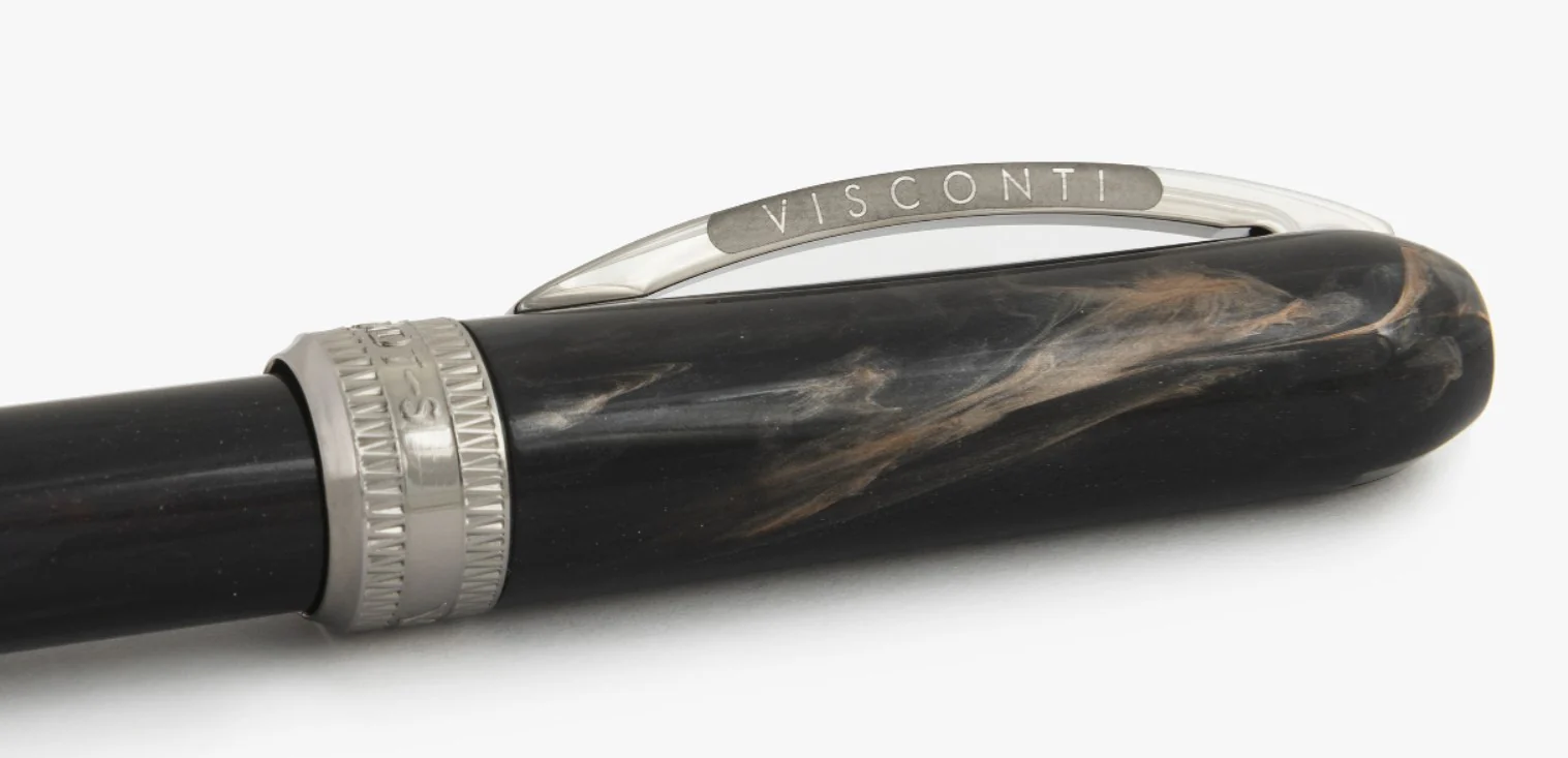 Visconti Rembrandt S Black Steel Fountain Pen - Image 3