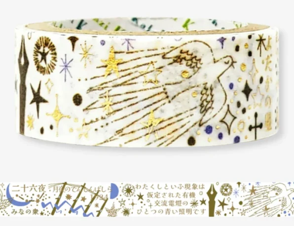 Washi Tape – Blue Electric Stone 2
