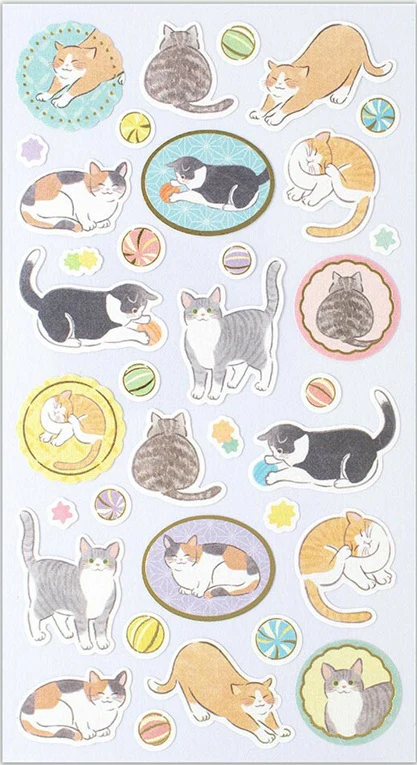 YUFUMI Decoration Style Stickers – Large Cat